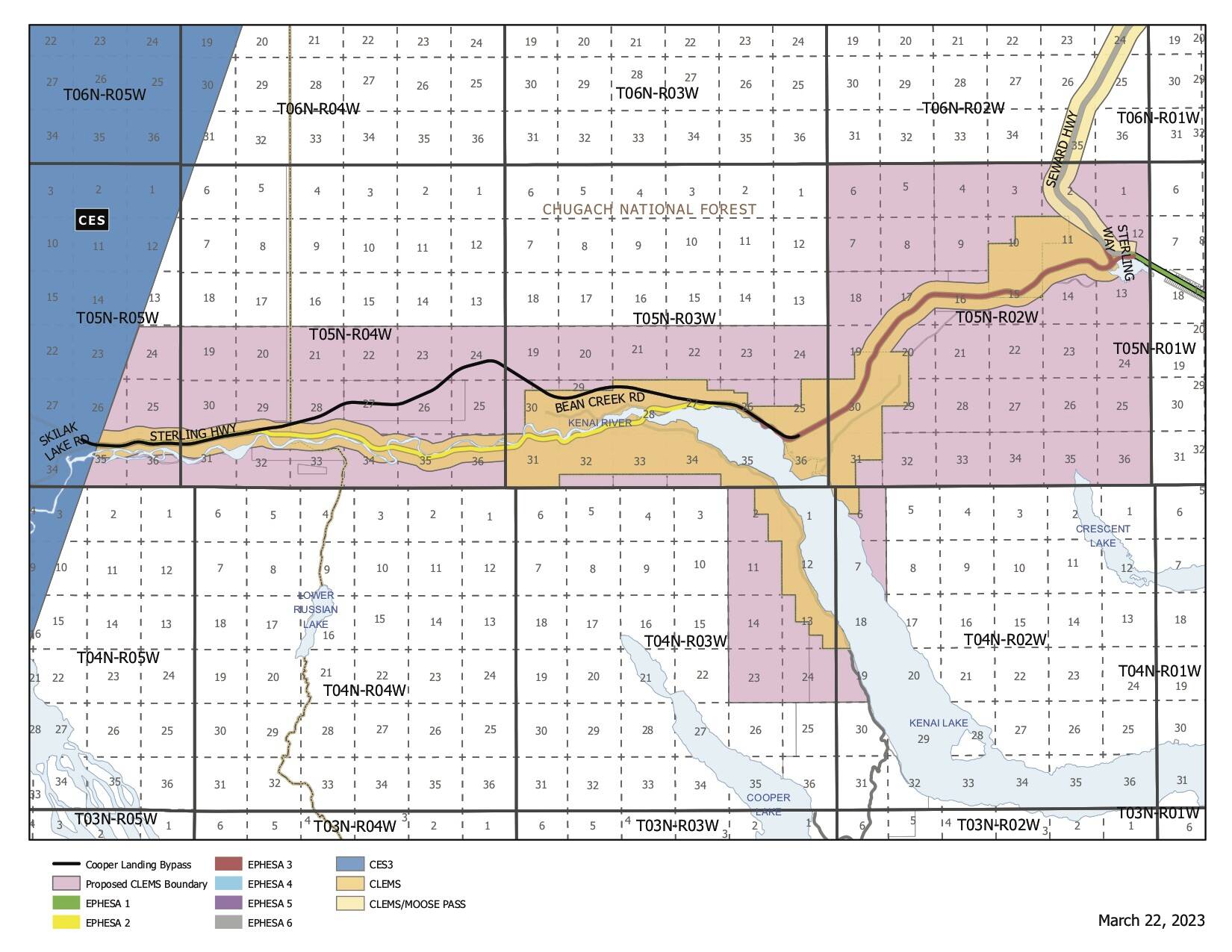 Map via Kenai Peninsula Borough.