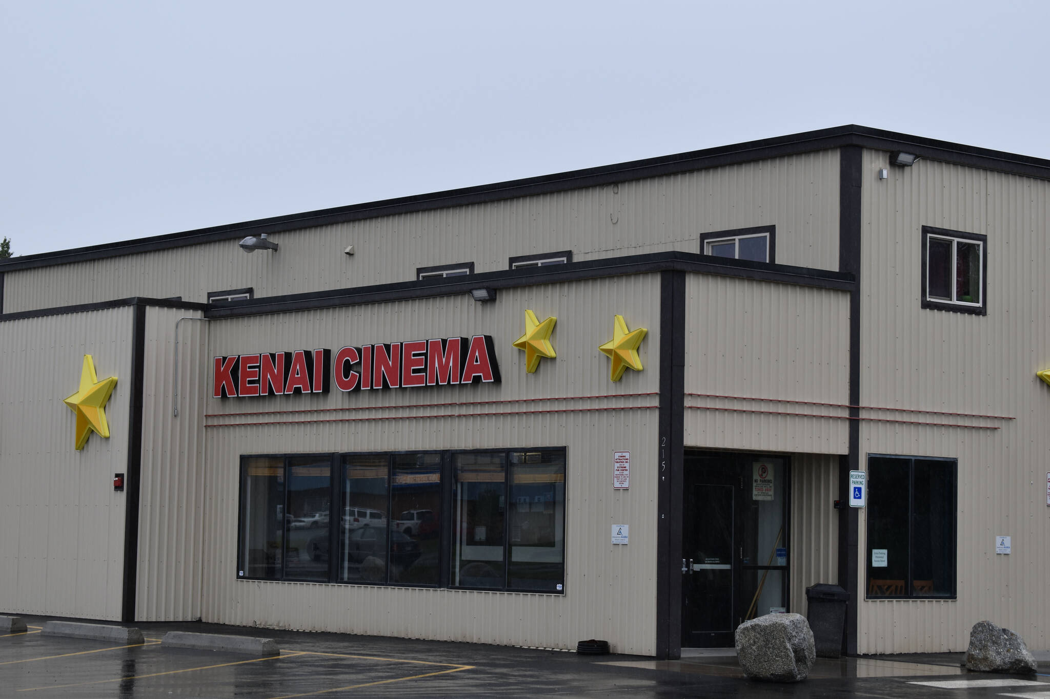 The Kenai Cinema on Wednesday, Aug. 31, 2022, in Kenai, Alaska. (Jake Dye/Peninsula Clarion)