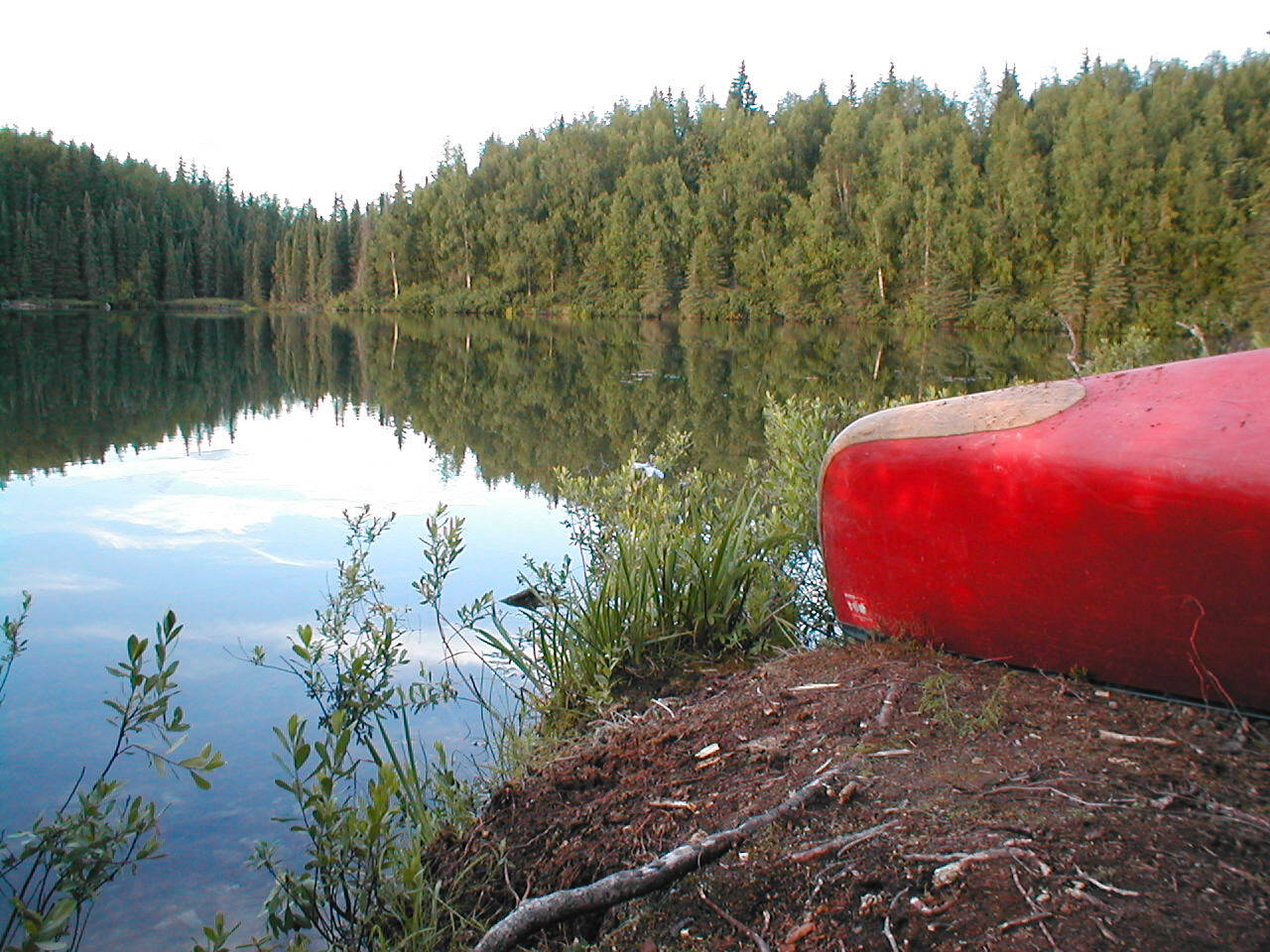 Kuviak Lake in the Swanson River Canoe System. (Photo by Matt Bowser)