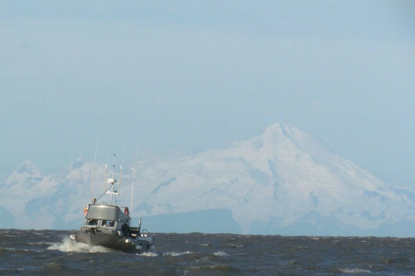 Commercial drift boat in Cook Inlet. Photo from Upper Cook Inlet Drift Association.