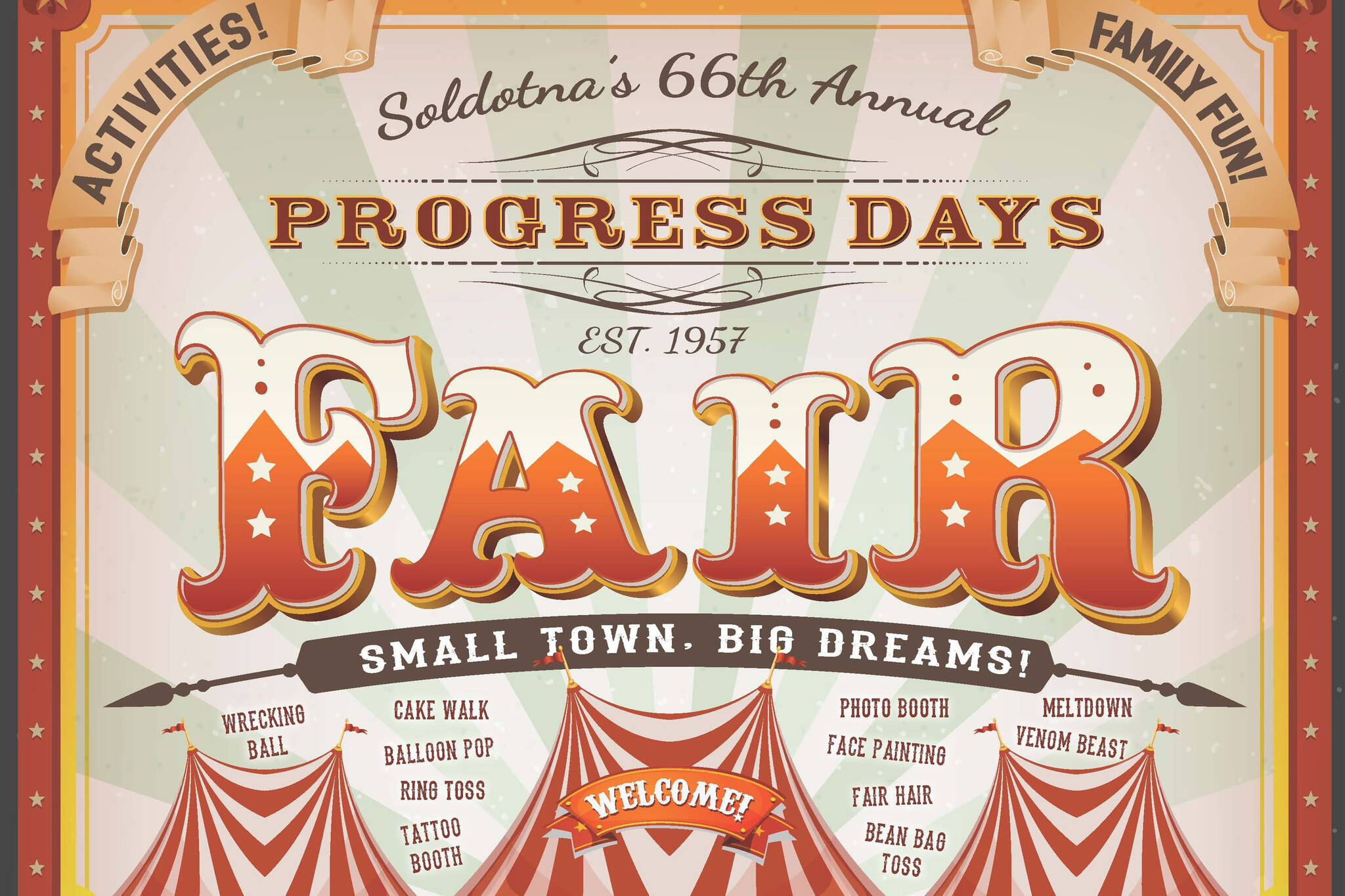 Promotional poster for 66th Annual Progress Days in Soldotna. (Photo courtesy Soldotna Chamber of Commerce)