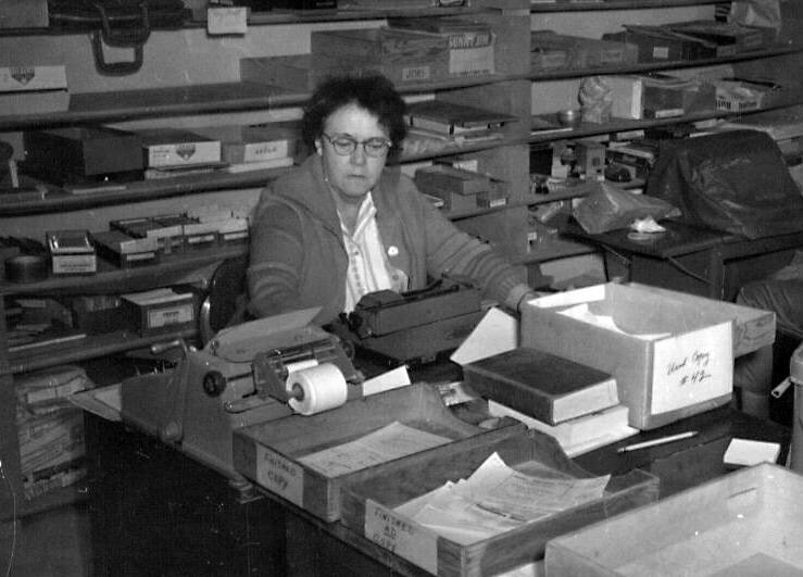 Cheechako News photo
Mable Smith came into her own as a reporter for the Cheechako News (central Kenai Peninsula) in the 1960s and early 1970s.