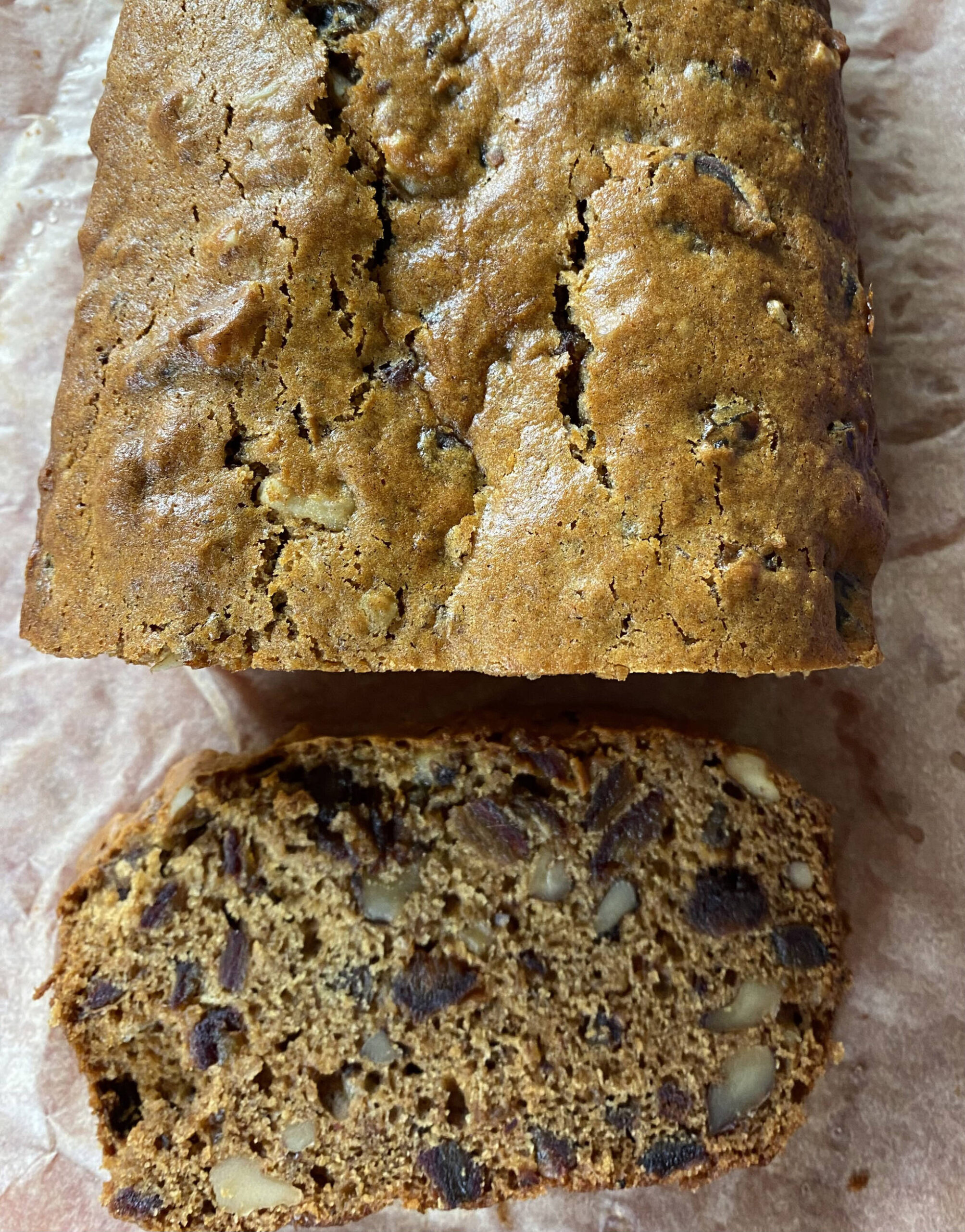 This date and walnut bread is sweet, dense and fragrant with spices. (Photo by Tressa Dale/Peninsula Clarion)