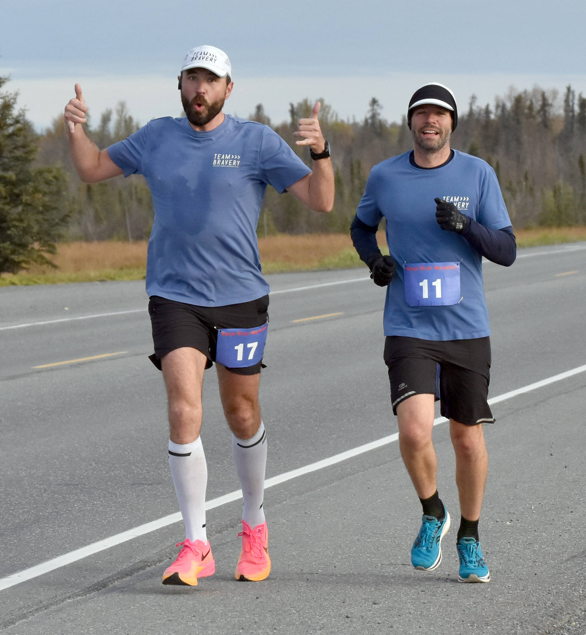 Bleak landscape: Runners in the Midnight Sun Marathon on Baffin Island must cover a gruelling 26-mile gravel course that rises 3,000 feet from start to finish – All Items – Digital Archive