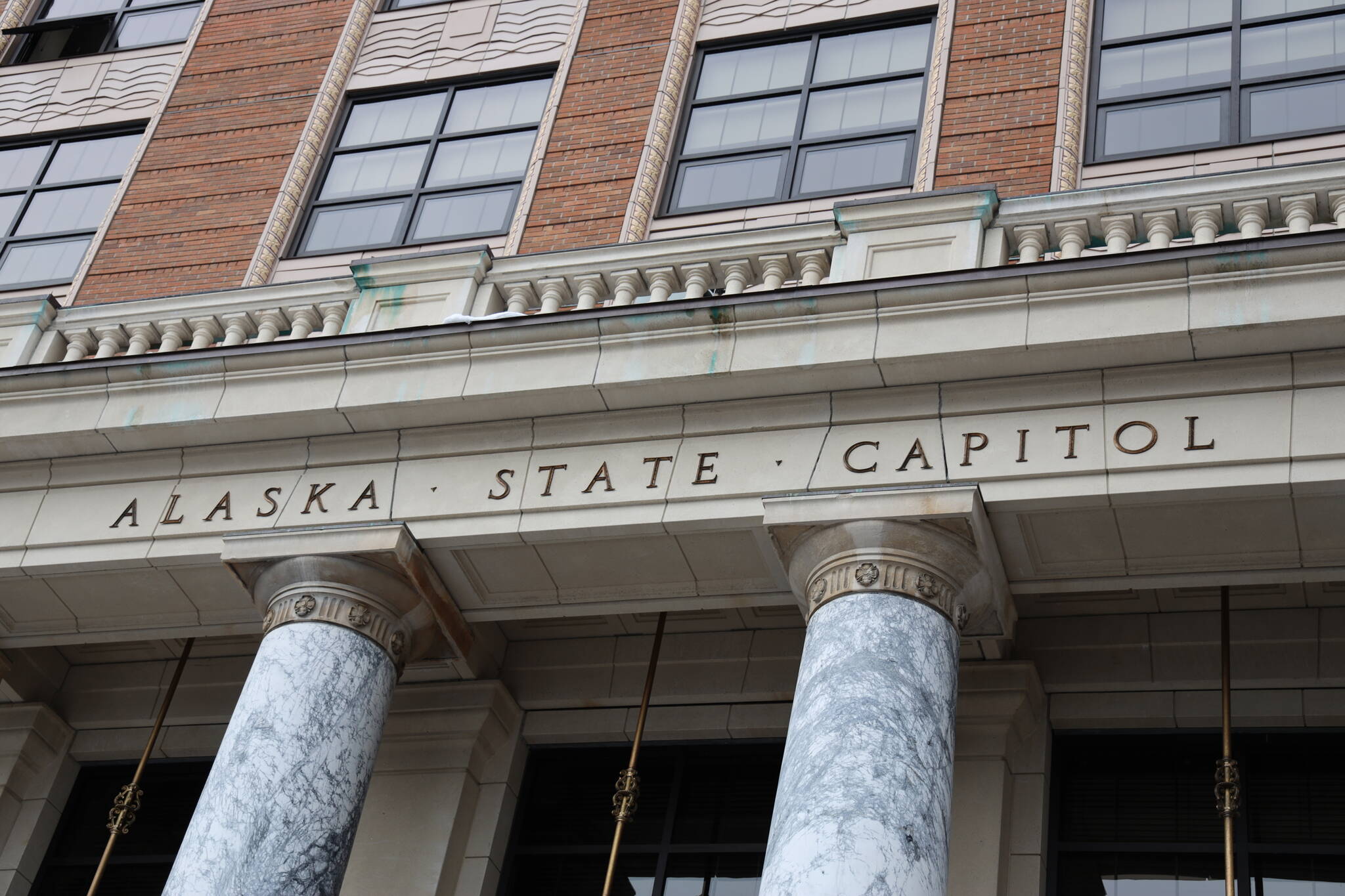 The Alaska State Capitol is photographed in Juneau, Alaska. (Clarise Larson/Juneau Empire File)