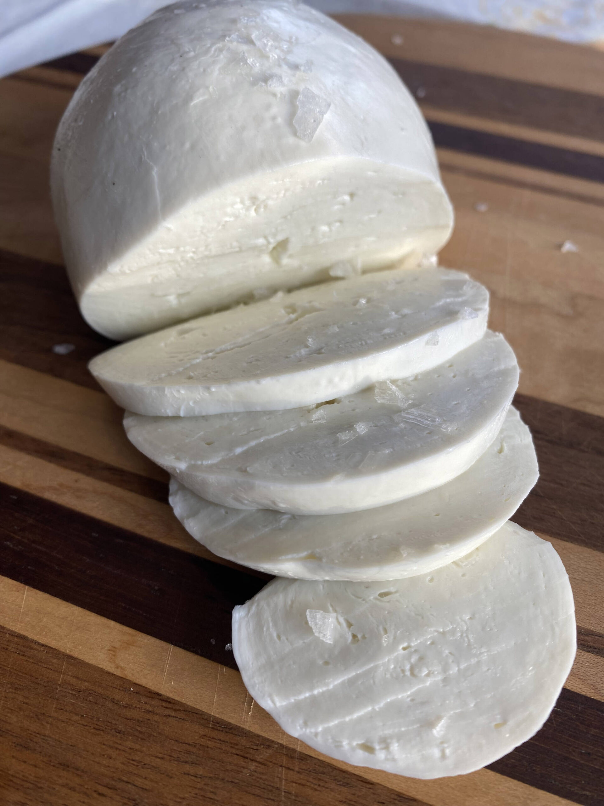 Fresh mozzarella, above, is great if you find yourself with a gallon of milk on its last day. (Photo by Tressa Dale/Peninsula Clarion)