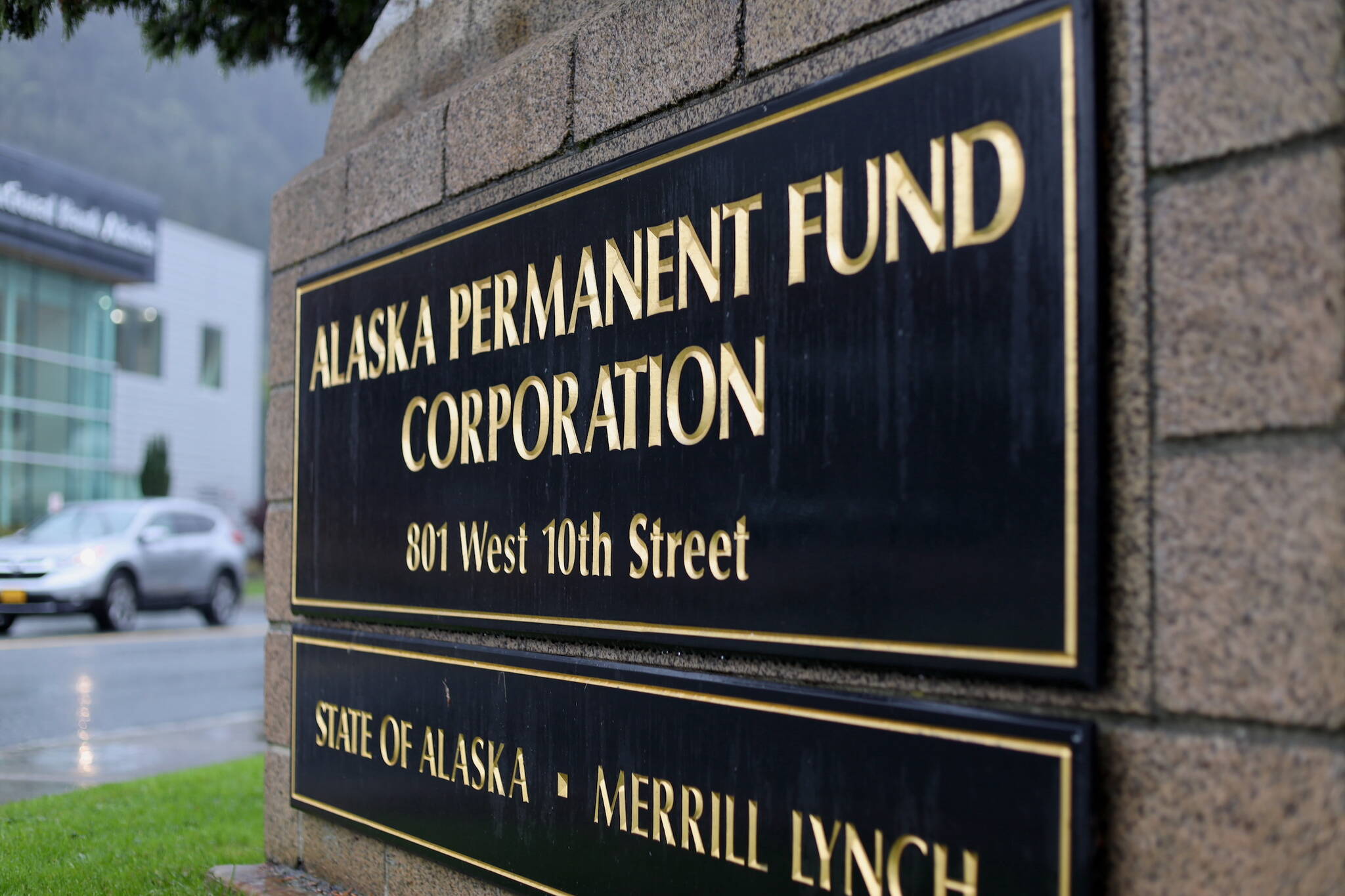 The Alaska Permanent Fund Corp. building in Juneau. (Clarise Larson/Juneau Empire)