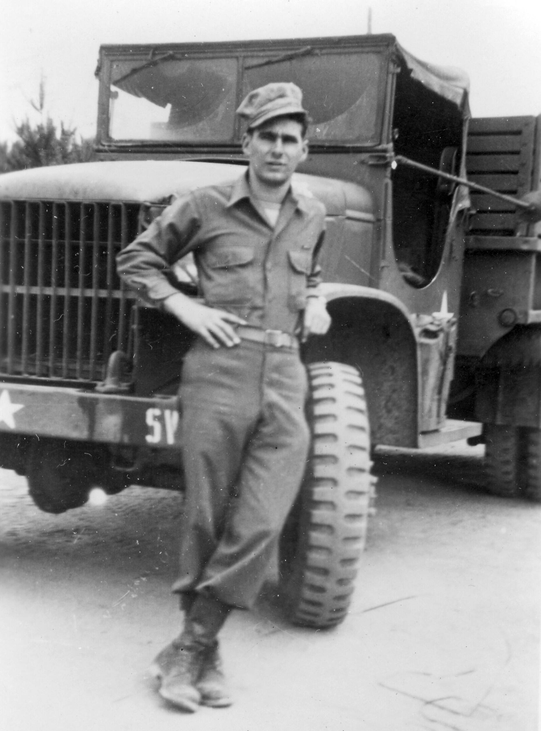 This Al Hershberger photo of his good friend Hedley Parsons was taken in Germany in 1945, after World War II had ended. Parsons and Hershberger came to Alaska together a few years later, and in 2010, when Parsons was interviewed for this story, he may have been the last person living who had actually attended George Dudley’s messy funeral.