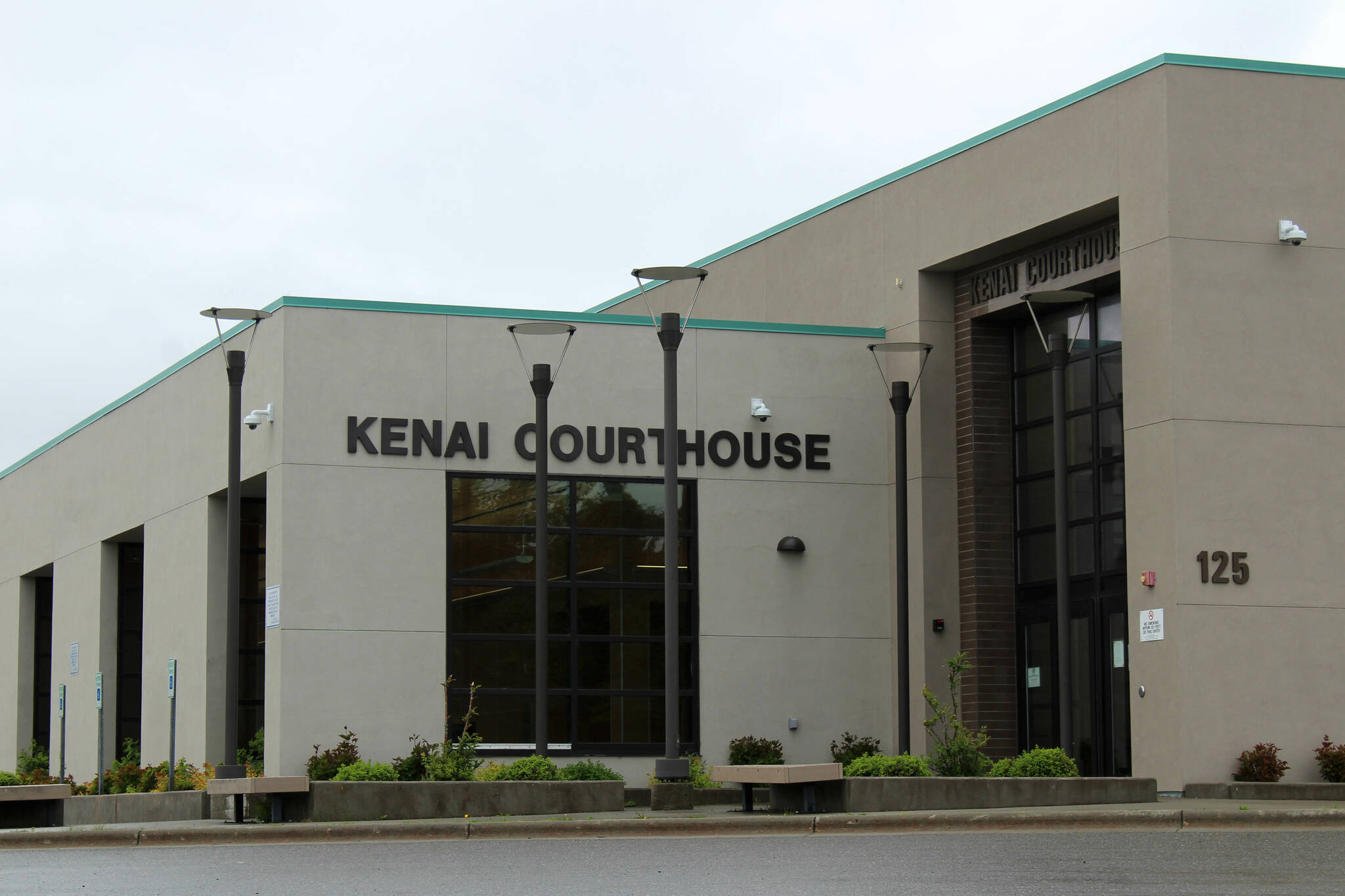 The Kenai Courthouse is seen Monday, July 3, 2023, in Kenai, Alaska. (Ashlyn O’Hara/Peninsula Clarion)