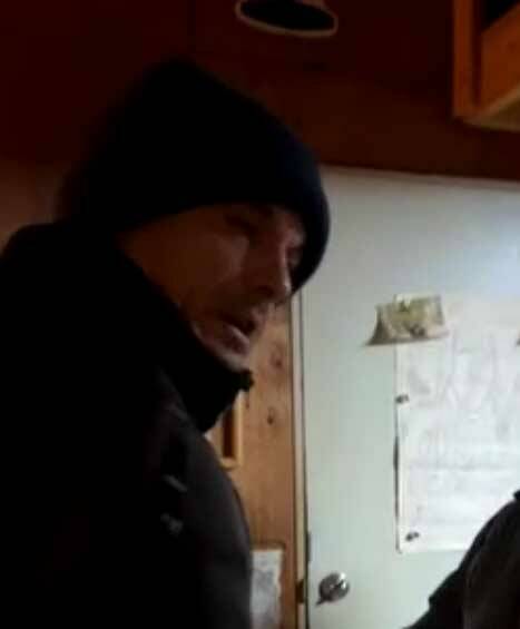 A photo provided by the Alaska State Troopers shows a man sought as a person of interest in a string of Cooper Landing burglaries. (Provided by Alaska State Troopers)