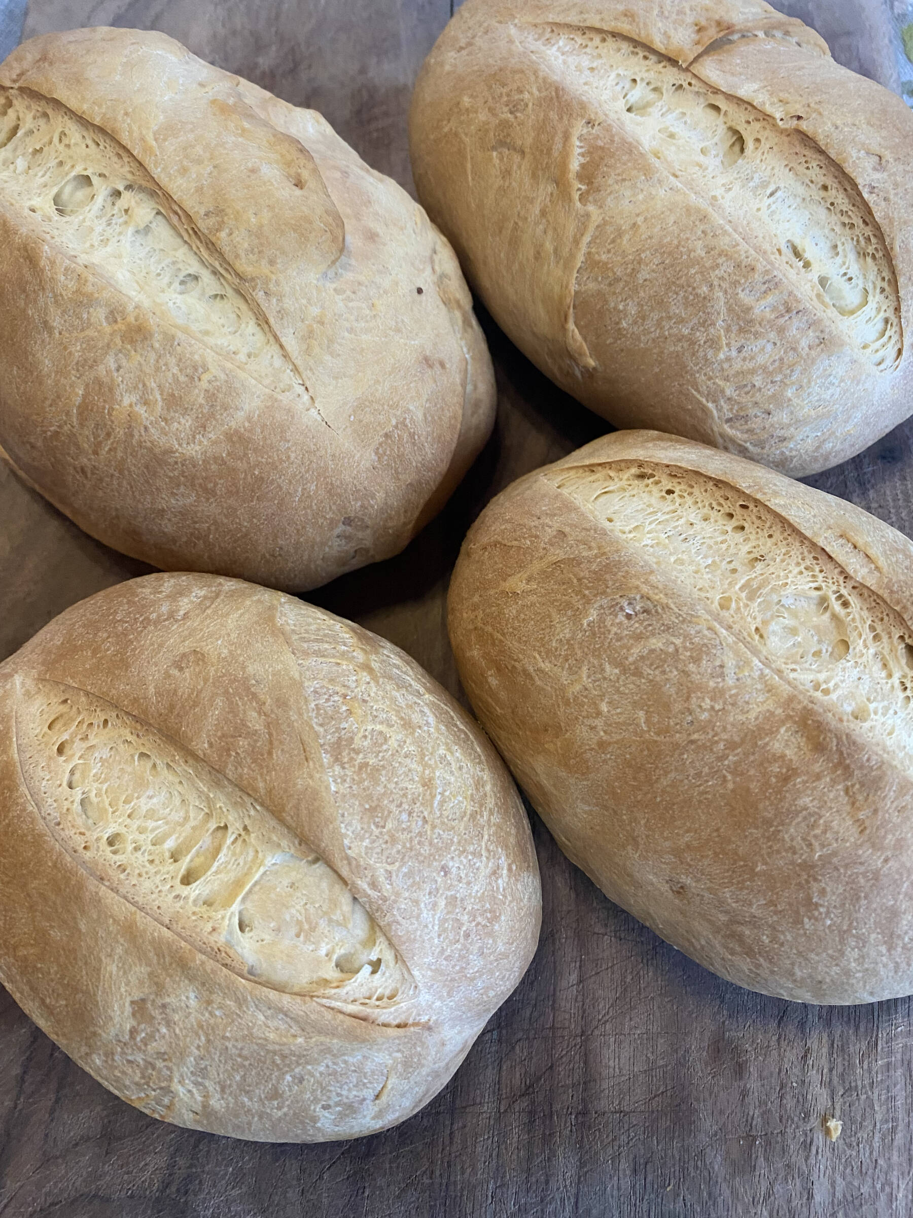 These little loaves are just the right size for personal sub sandwiches. Photo by Tressa Dale