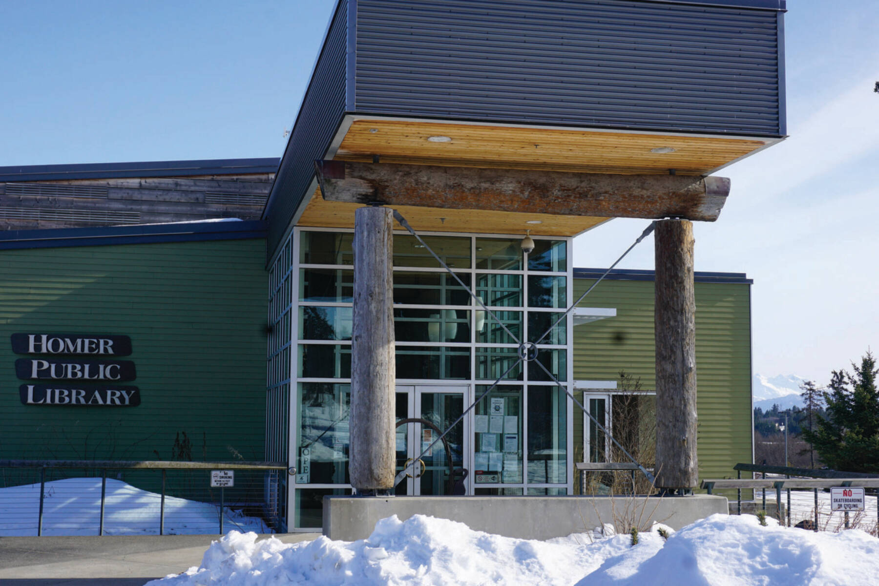 The Homer Public Library. File photo