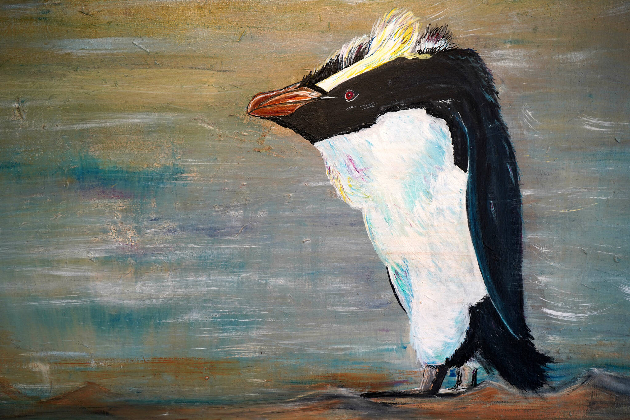 Art by Anna Widman is showcased in “Wonder and Wander” at the Kenai Art Center in Kenai, Alaska, on Wednesday, June 11, 2025. (Jake Dye/Peninsula Clarion)