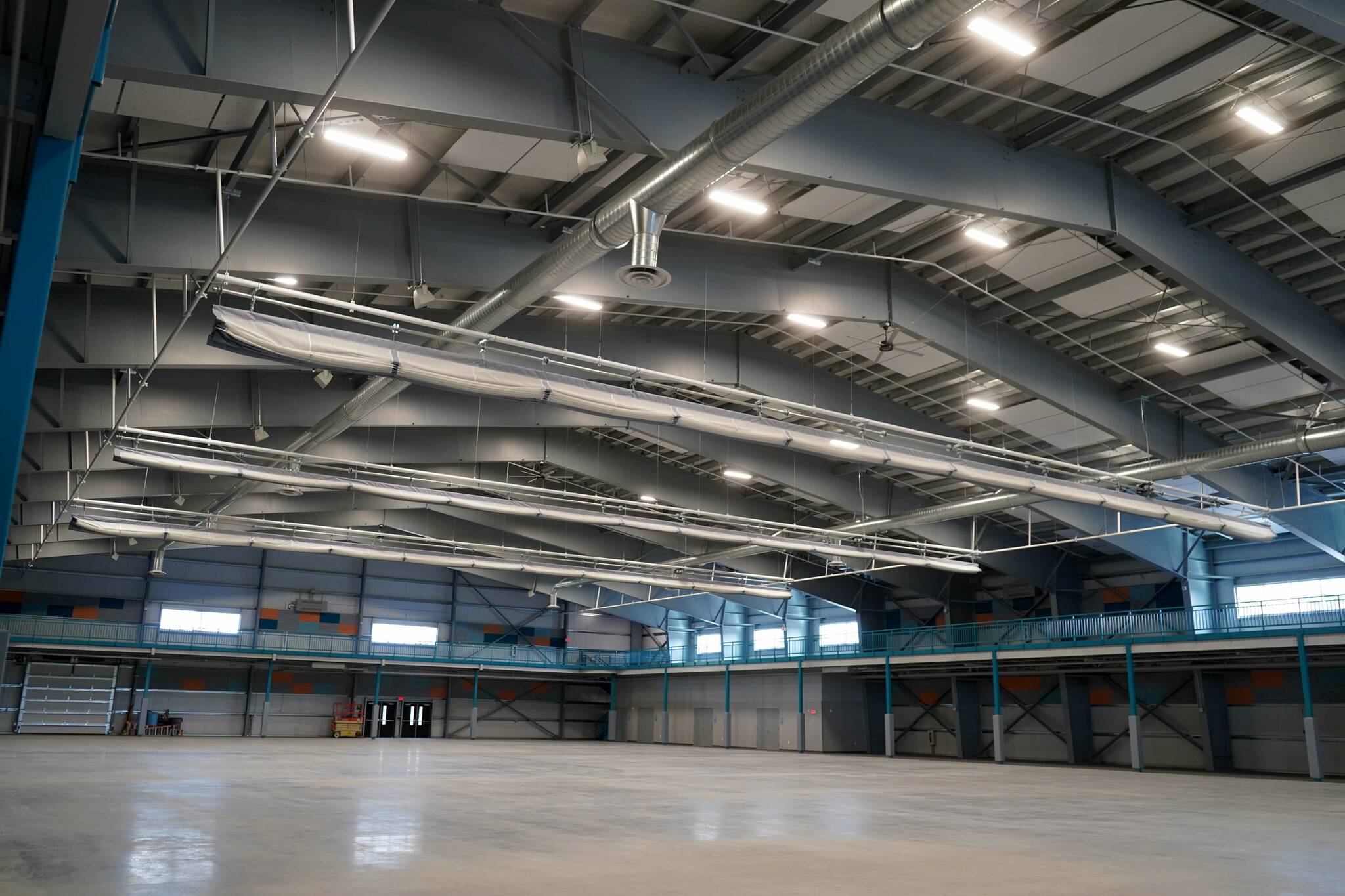 The Soldotna Field House in Soldotna, Alaska, is showcased to the Soldotna Chamber of Commerce on Wednesday, June 25, 2025. (Jake Dye/Peninsula Clarion)