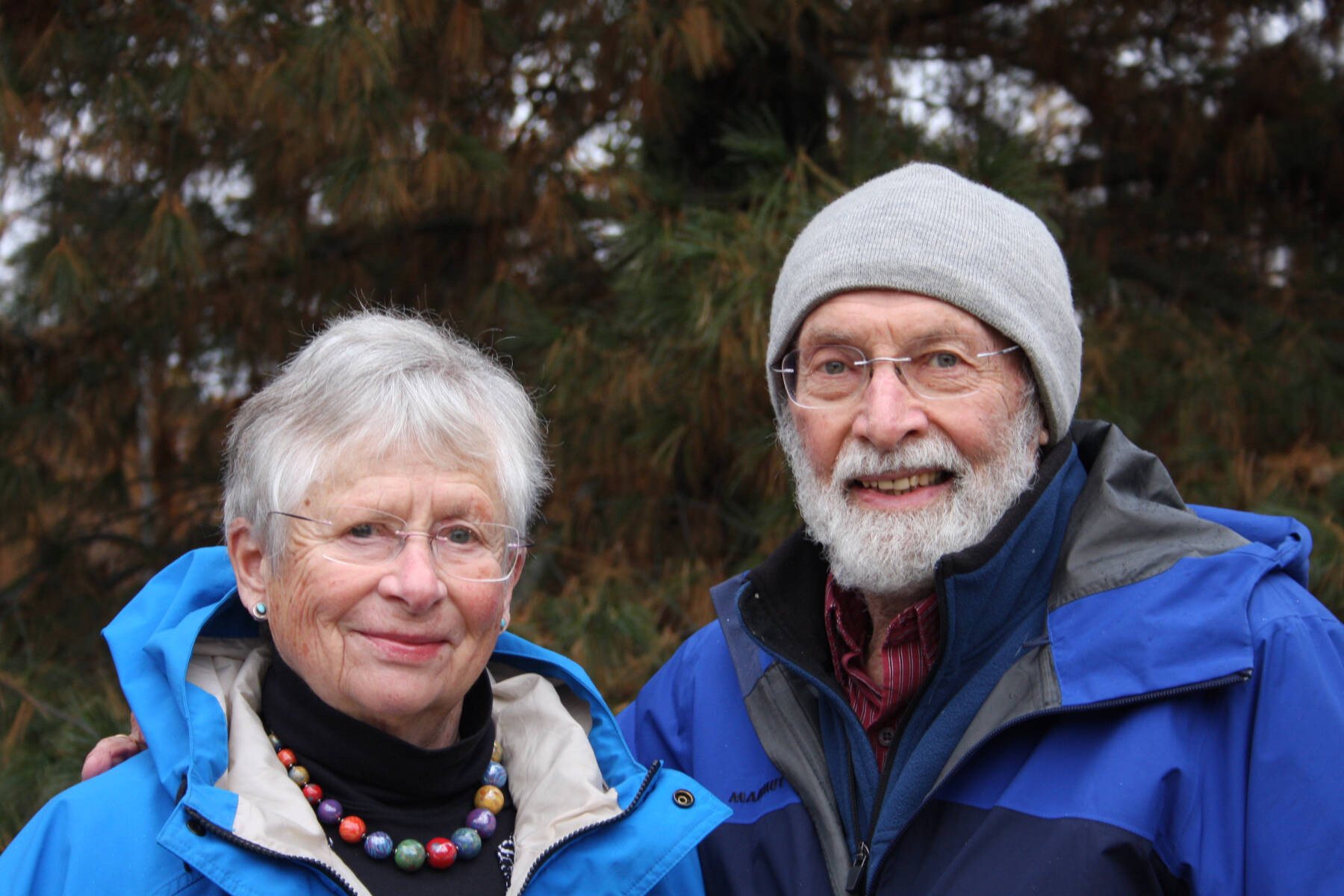 Tone and Charles Deehr are photographed in Fairbanks, Alaska, in October 2021. Photo courtesy Charles Deehr