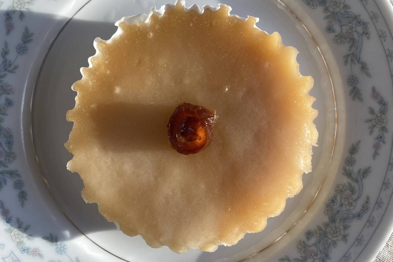 Nian gao is a traditional Lunar New Year treat enjoyed in China for over two thousand years. Photo by Tressa Dale/Peninsula Clarion