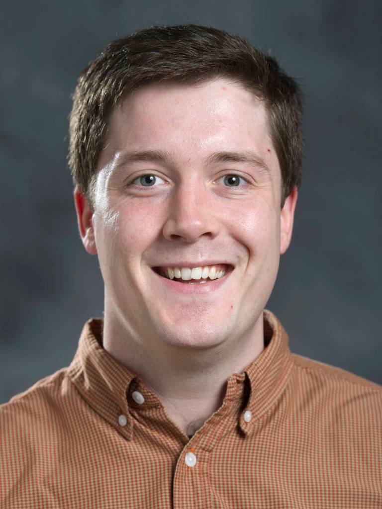 Juneau Empire reporter Kevin Gullufsen. (Photo by Michael Penn/Juneau Empire)