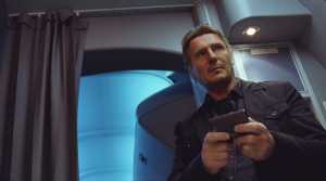 This image released by Universal Pictures shows Liam Neeson in a scene from "Non-Stop." (AP Photo/Universal Pictures)