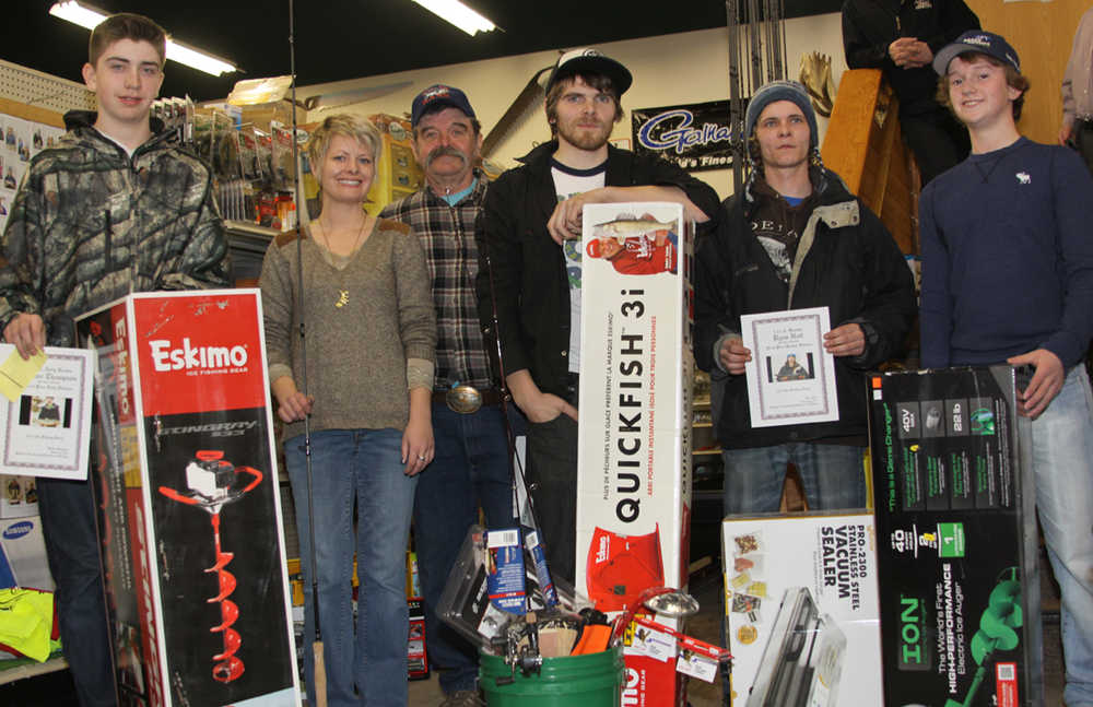 Big fish for little kids in Annual Ice Fishing Derby