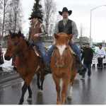 Snow Squall holds as 23rd St. Patrick's Day parade passes by