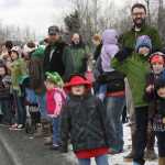 Snow Squall holds as 23rd St. Patrick's Day parade passes by