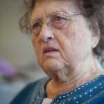 Photo by Rashah McChesney/Peninsula Clarion  Jim Evenson imitates the ground pitching and rolling as he talks about experiencing the Good Friday Earthquake in Nikiski, Alaska.