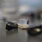 Photo by Kelly Sullivan/ Peninsula Clarion Wires, plus googley eyes, plus toothbrush heads transformed into minute, vibrating robots by Girl Scouts, Saturday, March 22, at the Kenai Peninsula College for WSDT.