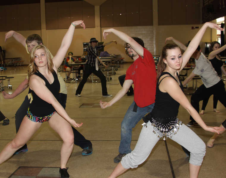 Dancers rehearse for Sky-High's last Mass Dance Concert
