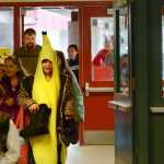 Photo by Rashah McChesney/Peninsula Clarion  Students at Mt. View Elementary school dressed up for "Character Day" Wednesday April 17, 2014 in Kenai, Alaska.