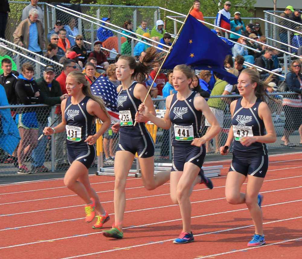 Kenai's Ostrander sets pair of state records