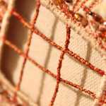 Photo by Kelly Sullivan/ Peninsula Clarion Cheline Larsen titled this piece Panels, June 6, at the Kenai Fine Arts Center.