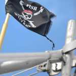 Photo by Rashah McChesney/Peninsula Clarion A commercial drift gillnet boat the "Fancy Nancy" sits anchored in the Kenai River at the Snug Harbor Seafoods receiving dock Thursday June 19, 2014 in Kenai, Alaska. Commercial drift fishers got their first opening Thursday, though just 40-50 several-hundred-strong fleet headed into the Cook Inlet to fish.