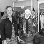 Tammy Davis, owner of Chez Moi Boutique, stands in her store on Tuesday at Shops Around the Corner in Soldotna. Davis, who has run Chez Moi in Soldotna for seven years, opened the store in the new space in April. Photo by Kaylee Osowski/Peninsula Clarion