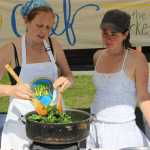 Chefs at Central Peninsula Farmers Market... as fresh as it gets!