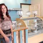 Photo by Kaylee Osowski/Peninsula Clarion Summer Ferguson stands in her soon-to-be opened shop on July 17, Iced and Sliced Cakery in the strip mall at 610 Attla Way in Kenai. Ferguson has been making cakes out of her home for weddings, birthdays and other events for about five years. The grand opening of her shop is scheduled for Aug. 9 starting at 10 a.m.