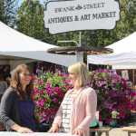 New Swank Street Market draws crowds seeking Antiques, Music & Art