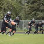 Photo by Kelly Sullivan/ Peninsula Clarion Luke Johnson number 8