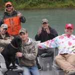 Wounded Heroes enjoy a weekend of fishing & fun on the Kenai River