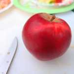 Photo by Kelly Sullivan/ Peninsula Clarion Attendees at the O'Brien's apple tasting blind taste tested and rated 15 apples, Sunday, September 14, 2014 in at O'Brien Garden and Trees in Nikiski, Alaska.