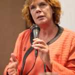 Photo by Kelly Sullivan/ Peninsula Clairon Kelly Cooper spoke at the Kenai Peninsula Borough Assembly Candidate Forum at the Kenai Visitor and Cultural center, Wednesday, September 17, 2014 in Kenai, Alaska. Cooper is running unapposed for the Homer seat in the Kenai Peninsula Borough Assebmly regular elections on Oct. 7.