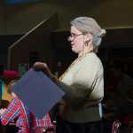 Photo by Rashah McChesney/Peninsula Clarion Students and teachers at Kenai Central High School celebrated homecoming week with a variety of themed days including Wednesday Sept. 24, 2014 which was senior citizen day.