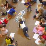 Photo by Kelly Sullivan/ Peninsula Clarion Students in the PEEPS educational progmam hosted by Educational Specialist Michelle Ostrowski at the Kenai National Wildlife Refuge learned about the different plants that decompose vegetation in the refuge, Thursday, September 18, 2014 in Soldotna, Alaska.
