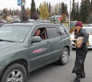 Great day for CPH Drive-through flu shots