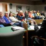 Photo by Rashah McChesney/Peninsula Clarion  The Central Kenai Peninsula League of Women Voters held a debate for several local political candidates on Thursday Oct. 30, 2014 in Soldotna, Alaska.