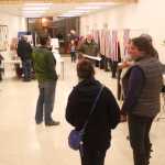 Photo by Rashah McChesney/Peninsula Clarion Former Soldotna City Manager Larry Semmens campaigns for Sen. Peter Micciche, R-Soldotna, on Tuesday Nov. 4, 2014, in Kenai, Alaska. Micciche is facing Eric Treider, of Soldotna, in the race for Senate District O.