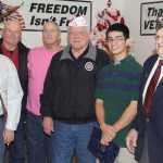 Voice of Democracy winner congratulated by Veterans of Foreign Wars