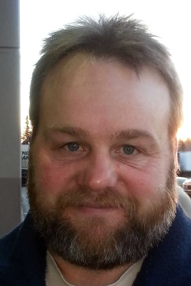 David Harne, of Kasilof "Try to get rid of this beer belly."