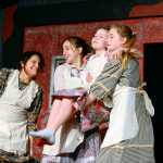 Photo by Rashah McChesney/Peninsula Clarion Cast members in the musical Annie held their first drest rehearsal on Tuesday Jan. 13, 2014 at the Triumvirate Theatre in Nikiski, Alaska. The show will open on Friday and run through Jan. 24.