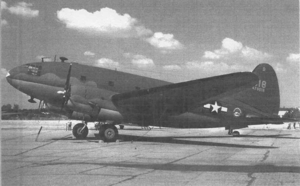 Bill McKarns shared this photo of a C-46 he piloted on the "Hump Route" between India and China from September 1944-May 1945. (Photo courtesy Bill McKarns)