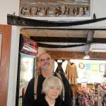 You'll find the Cabin Fever Gift Shop inside the Porterhouse Grill formerly Napetown on the Sterling Hwy.